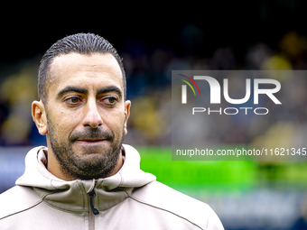 RKC assistant trainer Adil Auassar during the match RKC - Ajax at the Mandemakers Stadium for the Dutch Eredivisie season 2024-2025 in Waalw...