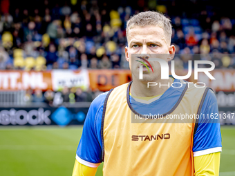 RKC player Dario van de Buijs during the match RKC vs. Ajax at the Mandemakers Stadium for the Dutch Eredivisie season 2024-2025 in Waalwijk...