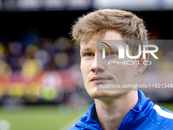 RKC player Luuk Wouters during the match RKC - Ajax at the Mandemakers Stadium for the Dutch Eredivisie season 2024-2025 in Waalwijk, Nether...