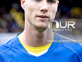 RKC player Tim van der Loo plays during the match RKC - Ajax at the Mandemakers Stadium for the Dutch Eredivisie season 2024-2025 in Waalwij...