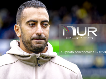 RKC assistant trainer Adil Auassar during the match RKC - Ajax at the Mandemakers Stadium for the Dutch Eredivisie season 2024-2025 in Waalw...