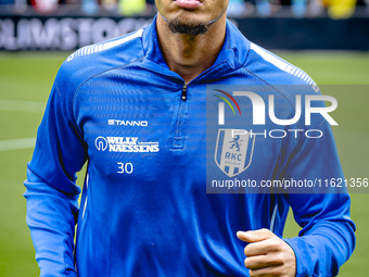 RKC player Daouda Weidmann during the match RKC - Ajax at the Mandemakers Stadium for the Dutch Eredivisie season 2024-2025 in Waalwijk, Net...