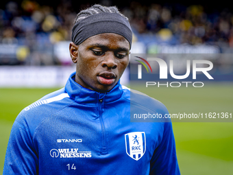 RKC player Chris Lokesa during the match RKC - Ajax at the Mandemakers Stadium for the Dutch Eredivisie season 2024-2025 in Waalwijk, Nether...