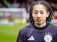 AFC Ajax Amsterdam midfielder Kian Fitz-Jim plays during the match RKC - Ajax at the Mandemakers Stadium for the Dutch Eredivisie season 202...