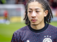 AFC Ajax Amsterdam midfielder Kian Fitz-Jim plays during the match RKC - Ajax at the Mandemakers Stadium for the Dutch Eredivisie season 202...