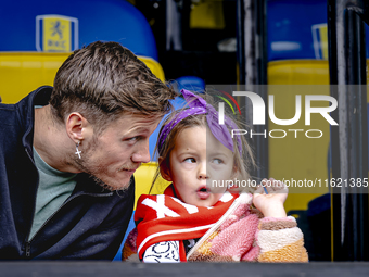 AFC Ajax Amsterdam forward Wout Weghorst during the match RKC - Ajax at the Mandemakers Stadium for the Dutch Eredivisie season 2024-2025 in...