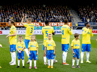 Line up RKC Waalwijk during the match RKC - Ajax at the Mandemakers Stadium for the Dutch Eredivisie season 2024-2025 in Waalwijk, Netherlan...