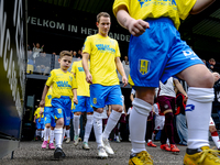 RKC player Julian Lelieveld plays during the match between RKC and Ajax at the Mandemakers Stadium for the Dutch Eredivisie season 2024-2025...