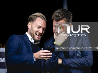 Marijn Beuker of AFC Ajax Amsterdam during the match RKC - Ajax at the Mandemakers Stadium for the Dutch Eredivisie season 2024-2025 in Waal...