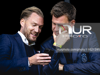 Marijn Beuker of AFC Ajax Amsterdam during the match RKC - Ajax at the Mandemakers Stadium for the Dutch Eredivisie season 2024-2025 in Waal...