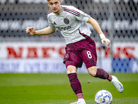 AFC Ajax Amsterdam midfielder Kenneth Taylor during the match RKC - Ajax at the Mandemakers Stadium for the Dutch Eredivisie season 2024-202...