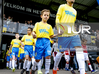 During the match RKC - Ajax at the Mandemakers Stadium for the Dutch Eredivisie season 2024-2025 in Waalwijk, Netherlands, on September 29,...