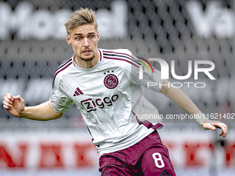 AFC Ajax Amsterdam midfielder Kenneth Taylor during the match RKC - Ajax at the Mandemakers Stadium for the Dutch Eredivisie season 2024-202...