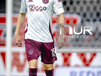 AFC Ajax Amsterdam defender Youri Baas during the match RKC - Ajax at the Mandemakers Stadium for the Dutch Eredivisie season 2024-2025 in W...