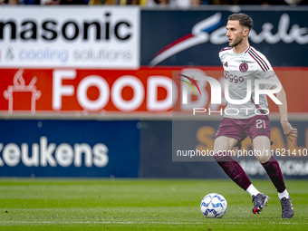 AFC Ajax Amsterdam midfielder Branco van den Boomen plays during the match RKC - Ajax at the Mandemakers Stadium for the Dutch Eredivisie se...