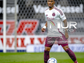 AFC Ajax Amsterdam defender Jorrel Hato during the match RKC - Ajax at the Mandemakers Stadium for the Dutch Eredivisie season 2024-2025 in...