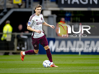 AFC Ajax Amsterdam defender Youri Baas during the match RKC - Ajax at the Mandemakers Stadium for the Dutch Eredivisie season 2024-2025 in W...