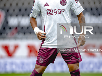 AFC Ajax Amsterdam defender Jorrel Hato during the match RKC - Ajax at the Mandemakers Stadium for the Dutch Eredivisie season 2024-2025 in...