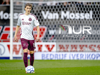 AFC Ajax Amsterdam defender Youri Baas during the match RKC - Ajax at the Mandemakers Stadium for the Dutch Eredivisie season 2024-2025 in W...