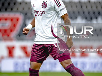 AFC Ajax Amsterdam defender Jorrel Hato during the match RKC - Ajax at the Mandemakers Stadium for the Dutch Eredivisie season 2024-2025 in...