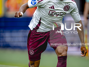 AFC Ajax Amsterdam forward Jaydon Banel during the match RKC - Ajax at the Mandemakers Stadium for the Dutch Eredivisie season 2024-2025 in...