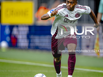 AFC Ajax Amsterdam forward Jaydon Banel during the match RKC - Ajax at the Mandemakers Stadium for the Dutch Eredivisie season 2024-2025 in...