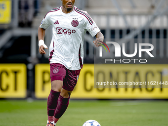 AFC Ajax Amsterdam defender Jorrel Hato during the match RKC - Ajax at the Mandemakers Stadium for the Dutch Eredivisie season 2024-2025 in...