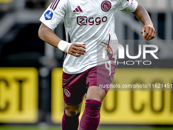 AFC Ajax Amsterdam defender Jorrel Hato during the match RKC - Ajax at the Mandemakers Stadium for the Dutch Eredivisie season 2024-2025 in...