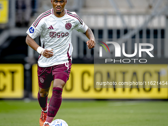 AFC Ajax Amsterdam defender Jorrel Hato during the match RKC - Ajax at the Mandemakers Stadium for the Dutch Eredivisie season 2024-2025 in...