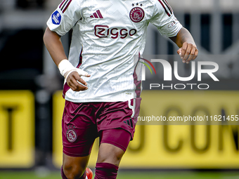 AFC Ajax Amsterdam defender Jorrel Hato during the match RKC - Ajax at the Mandemakers Stadium for the Dutch Eredivisie season 2024-2025 in...