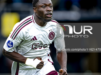 AFC Ajax Amsterdam forward Brian Brobbey during the match RKC - Ajax at the Mandemakers Stadium for the Dutch Eredivisie season 2024-2025 in...