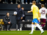 RKC trainer Henk Fraser during the match RKC - Ajax at the Mandemakers Stadium for the Dutch Eredivisie season 2024-2025 in Waalwijk, Nether...