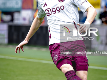 AFC Ajax Amsterdam midfielder Kenneth Taylor during the match RKC - Ajax at the Mandemakers Stadium for the Dutch Eredivisie season 2024-202...