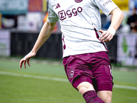 AFC Ajax Amsterdam midfielder Kenneth Taylor during the match RKC - Ajax at the Mandemakers Stadium for the Dutch Eredivisie season 2024-202...