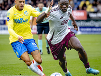 During the match RKC - Ajax at the Mandemakers Stadium for the Dutch Eredivisie season 2024-2025 in Waalwijk, Netherlands, on September 29,...