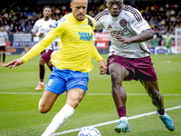 During the match RKC - Ajax at the Mandemakers Stadium for the Dutch Eredivisie season 2024-2025 in Waalwijk, Netherlands, on September 29,...