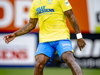 RKC player Denilho Cleonise plays during the match RKC - Ajax at the Mandemakers Stadium for the Dutch Eredivisie season 2024-2025 in Waalwi...