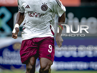 AFC Ajax Amsterdam forward Brian Brobbey during the match RKC - Ajax at the Mandemakers Stadium for the Dutch Eredivisie season 2024-2025 in...