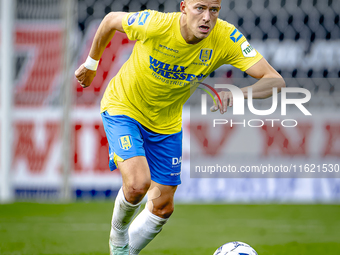 RKC player Dario van de Buijs during the match RKC vs. Ajax at the Mandemakers Stadium for the Dutch Eredivisie season 2024-2025 in Waalwijk...