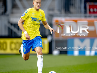 RKC player Dario van de Buijs during the match RKC vs. Ajax at the Mandemakers Stadium for the Dutch Eredivisie season 2024-2025 in Waalwijk...