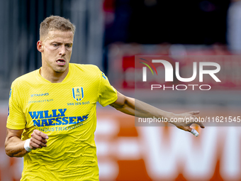 RKC player Dario van de Buijs during the match RKC vs. Ajax at the Mandemakers Stadium for the Dutch Eredivisie season 2024-2025 in Waalwijk...