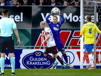 RKC goalkeeper Jeroen Houwen plays during the match between RKC and Ajax at the Mandemakers Stadium for the Dutch Eredivisie season 2024-202...