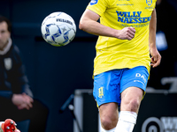 RKC player Julian Lelieveld plays during the match between RKC and Ajax at the Mandemakers Stadium for the Dutch Eredivisie season 2024-2025...