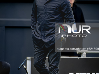 RKC trainer Henk Fraser during the match RKC - Ajax at the Mandemakers Stadium for the Dutch Eredivisie season 2024-2025 in Waalwijk, Nether...