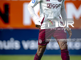 AFC Ajax Amsterdam forward Bertrand Traore plays during the match RKC - Ajax at the Mandemakers Stadium for the Dutch Eredivisie season 2024...