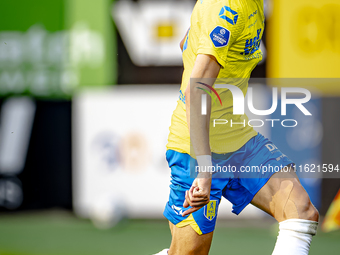 RKC player Dario van de Buijs during the match RKC vs. Ajax at the Mandemakers Stadium for the Dutch Eredivisie season 2024-2025 in Waalwijk...