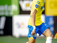 RKC player Dario van de Buijs during the match RKC vs. Ajax at the Mandemakers Stadium for the Dutch Eredivisie season 2024-2025 in Waalwijk...