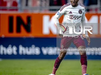 AFC Ajax Amsterdam forward Bertrand Traore plays during the match RKC - Ajax at the Mandemakers Stadium for the Dutch Eredivisie season 2024...