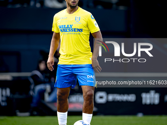 RKC player Mohamed Ihattaren plays during the match between RKC and Ajax at the Mandemakers Stadium for the Dutch Eredivisie season 2024-202...