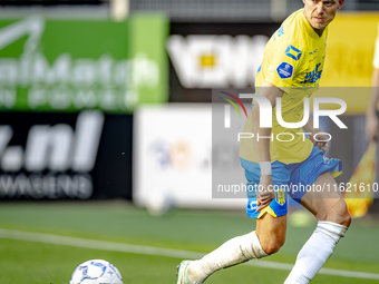 RKC player Dario van de Buijs during the match RKC vs. Ajax at the Mandemakers Stadium for the Dutch Eredivisie season 2024-2025 in Waalwijk...